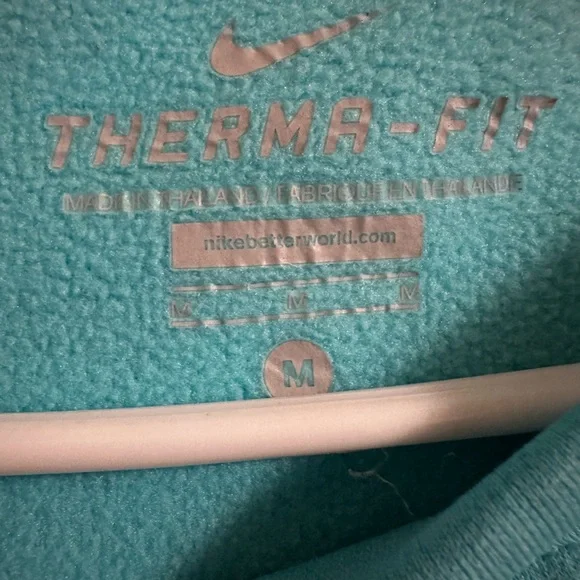 Nike Women's Teal Crew Neck Sweater - Picture 2 of 4